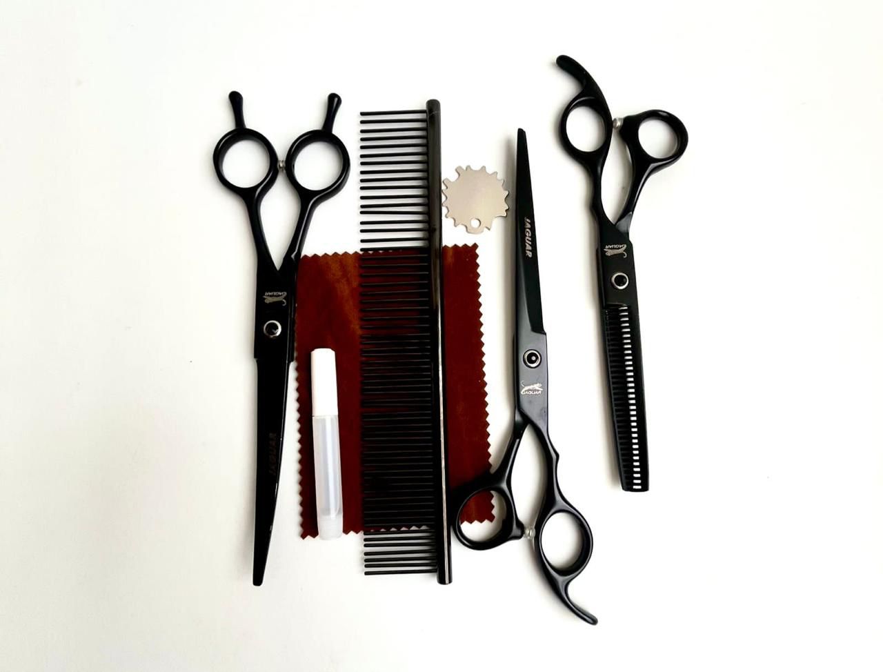 Miniatura 3 de KIT TIJERAS X 3 MAS PEINE PARA MASCOTAS